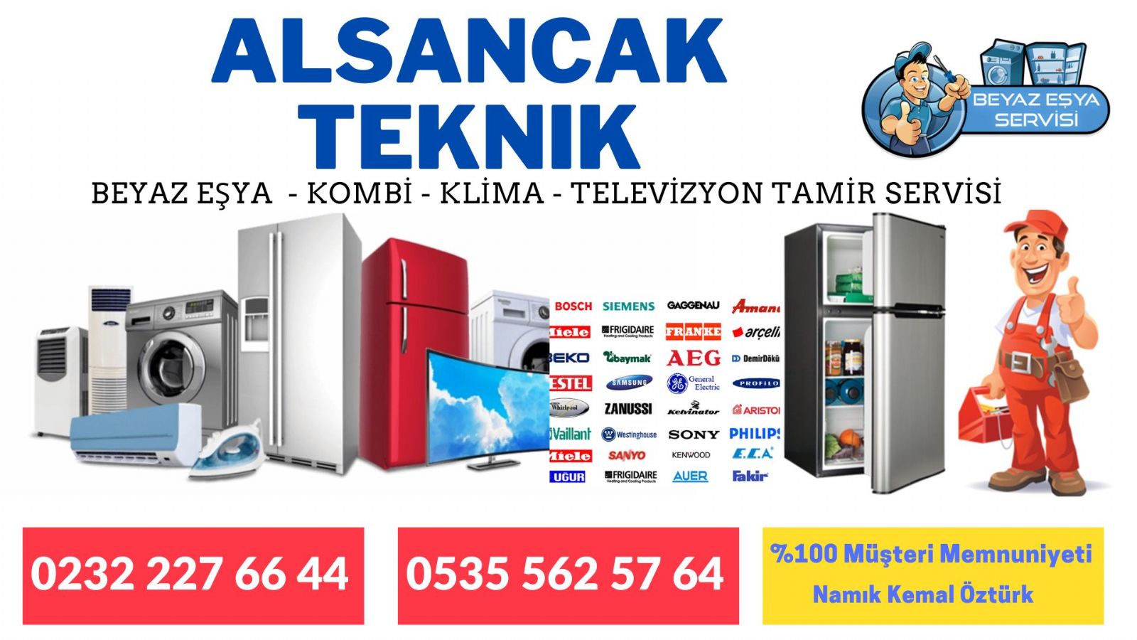 Alsancak bosch beyaz eşya tamircisi 